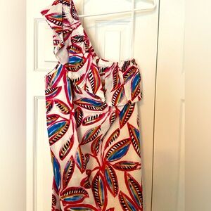 JCrew Factory One Shoulder Dress